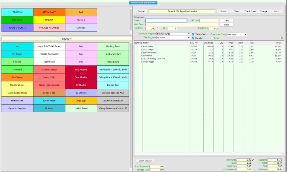 screenshot of Astra Camp Ground